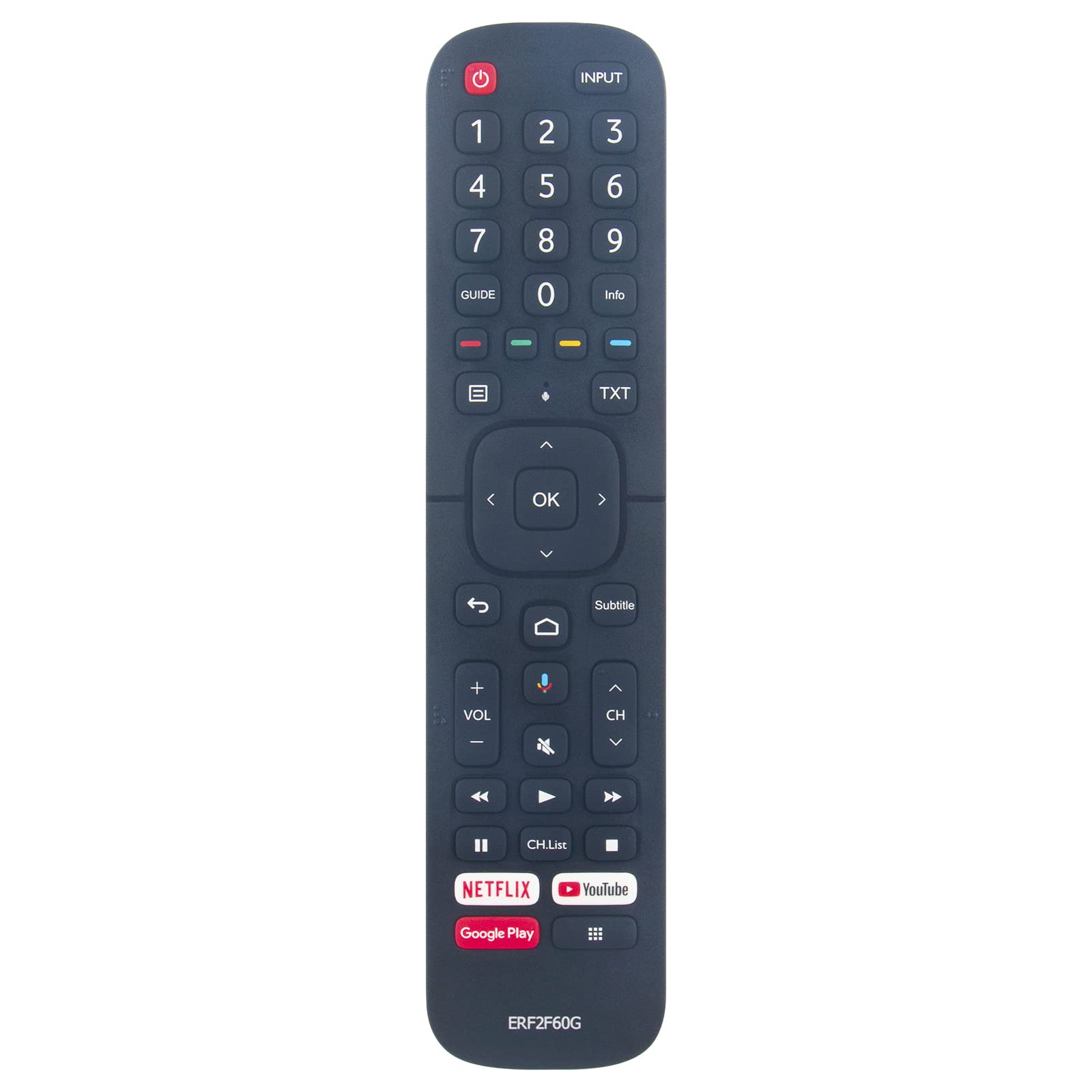 Allimity ERF2F60G Voice Command Remote Control Replacement for Hisense HD Smart Android LED TV 32A56E (B09N73L3H5) Amazon Price History, Amazon Price Tracker