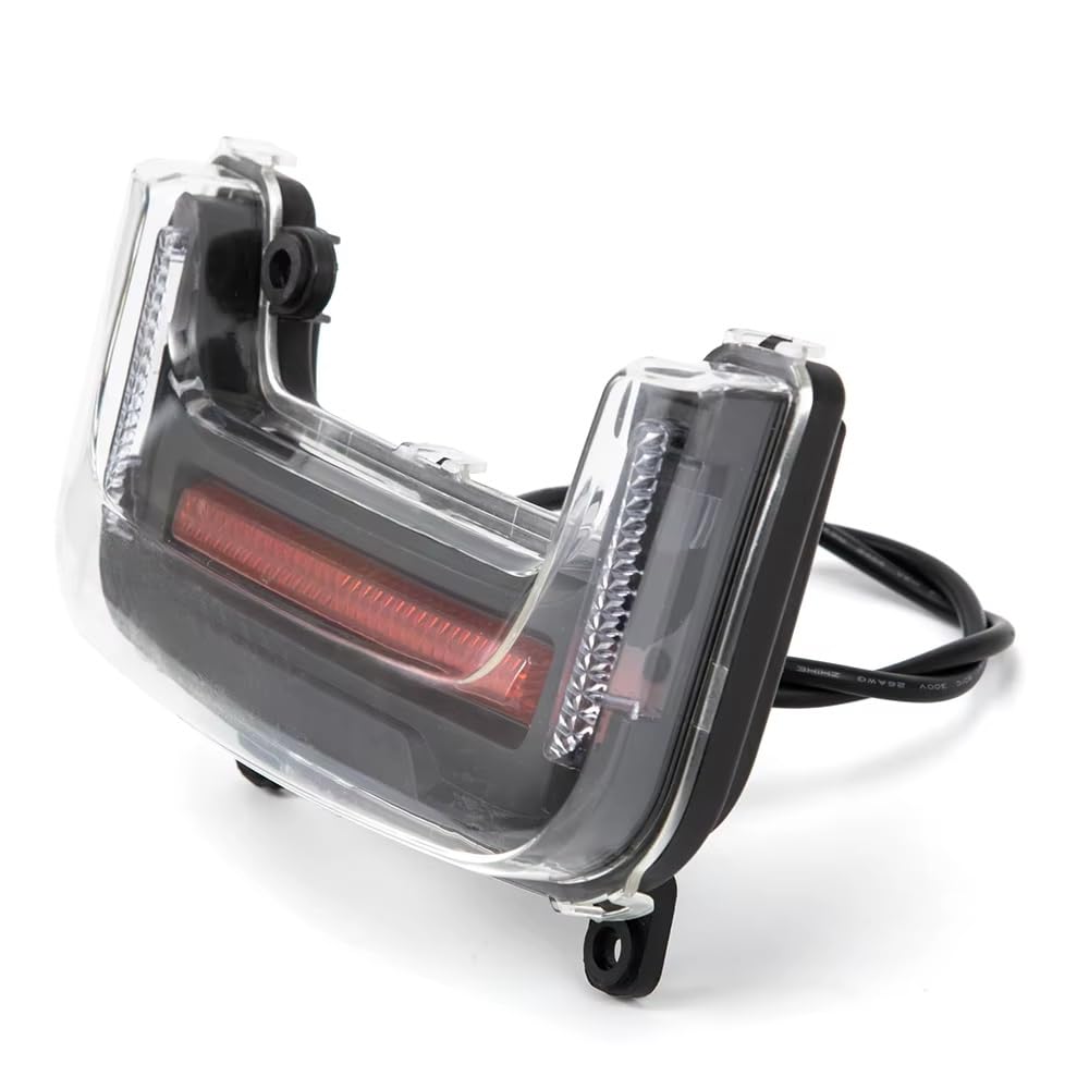 luz Trasera Motocicleta Luz trasera Universal para motocicleta, luces de señal de giro, lámpara de freno, vehículo eléctrico, bicicleta en funcionamiento