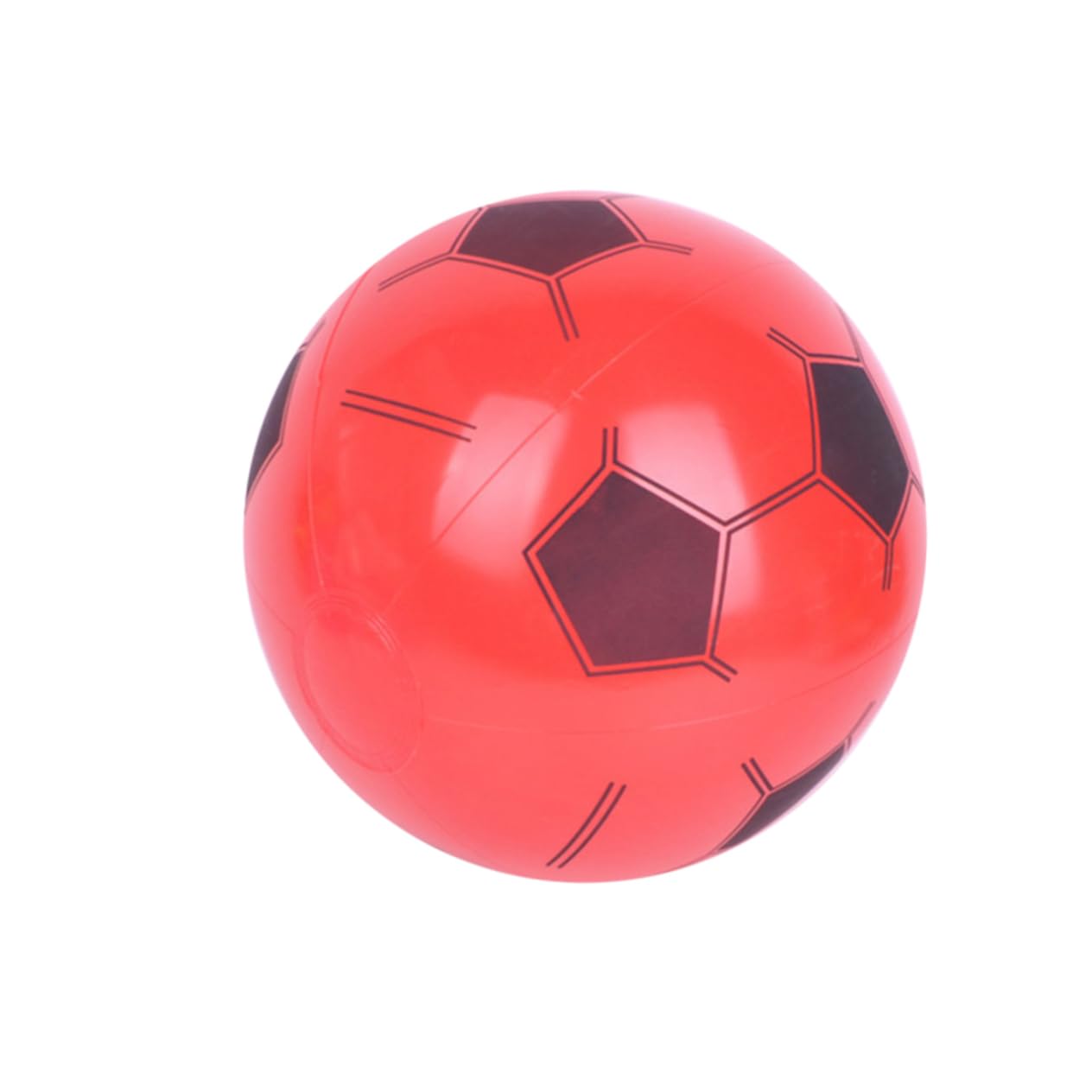 Yardwe 3Pcs Inflatable Soccer Balls for Party Decorations Random Color Easy to Inflate Safe and Elastic Football for and Celebrations Random Color