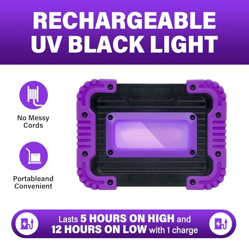 Gprk ASIN Rechargeable Black Light thumb #3