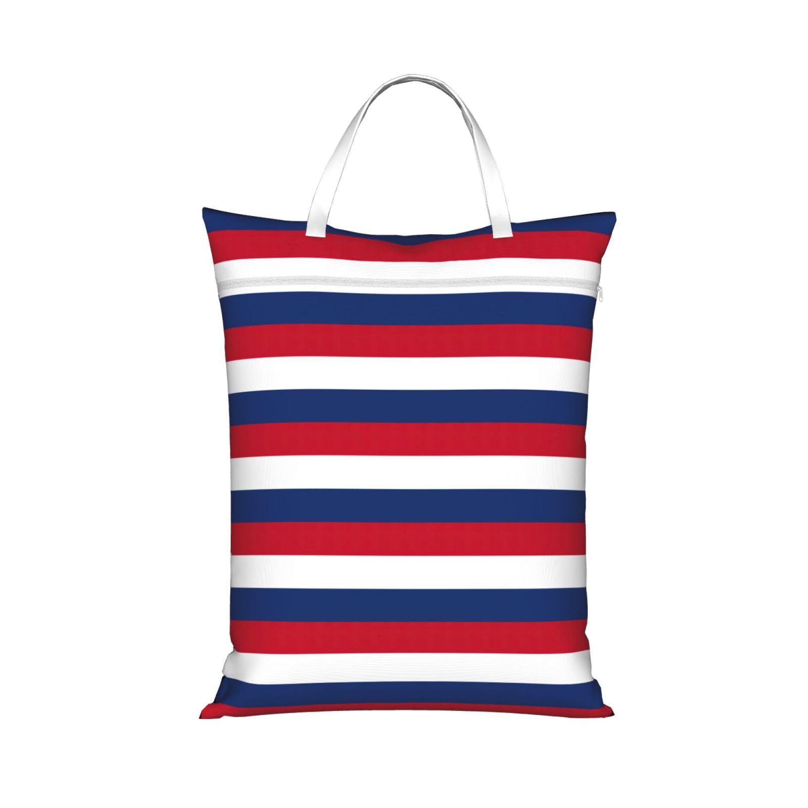 Pphgut 1 Pc Dutch Flag Print Travel Laundry Bag Portable Dirt Clothes Bags Daily Hiking Camping Vacation