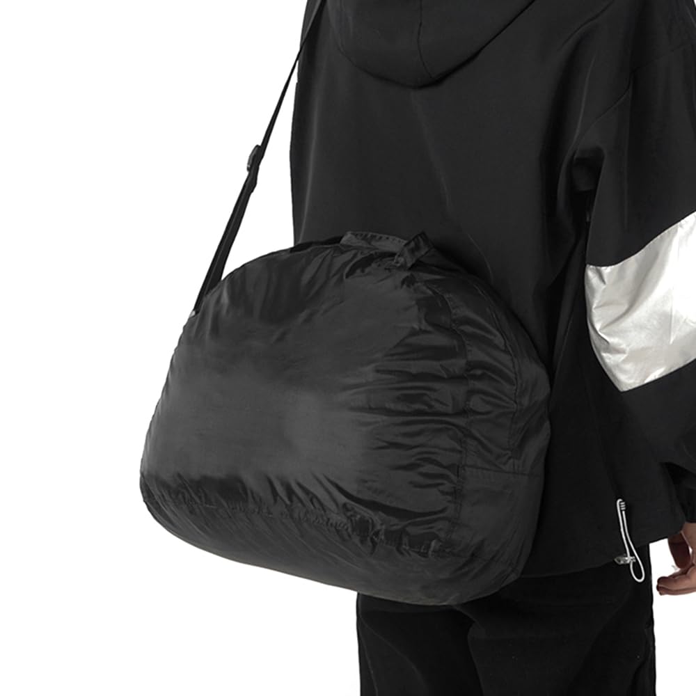 DONGKER Sac de Casque,Porte-Casque de Moto Étanche avec Sangle Réglable pour Le Cyclisme en Plein Air