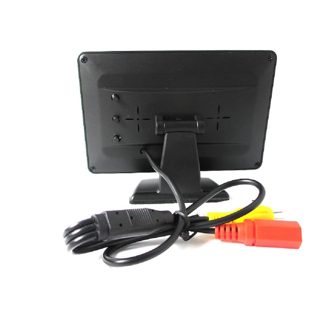 TrAdE Shop - MONITOR PORTATARGA CON TELECAMERA E SENSORI DI PARCHEGGIO MONITOR DA 4.3"
