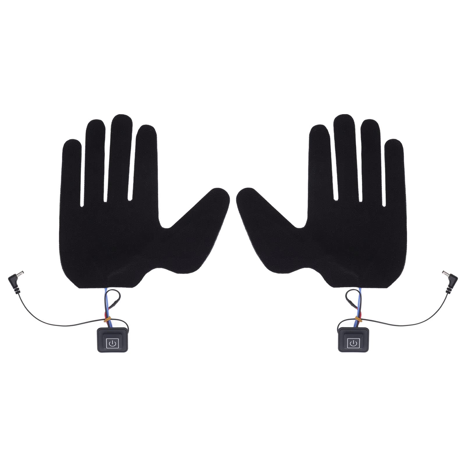 ZAWELIYO Ultra Soft Cotton Electric Heating Gloves Pads, 5 Finger Glove Heating Sheet with 3 Adjuatable Gears for Running, Hiking and More