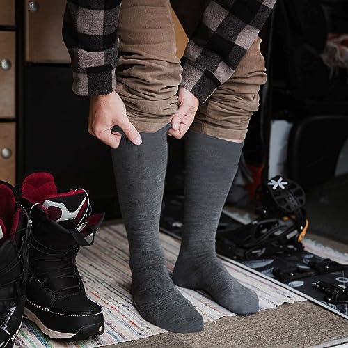 FuelMeFoot Warm Knee High Socks For Men - Thermal Cotton Socks For Hiking, Work, Winter, Gifts2