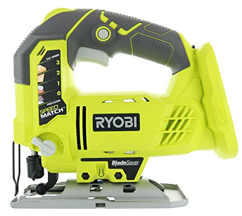 RYOBI One+ P5231 18V Lithium Ion Cordless Orbital T-Shaped 3,000 SPM Jigsaw (Battery Not Included, Power Tool and T-Shaped Wood Cutting Blade Only) - Image 6