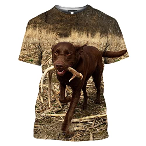 T-shirt sanglier motif cerf et colvert le cadeau parfait pour un homme chasseur passionné