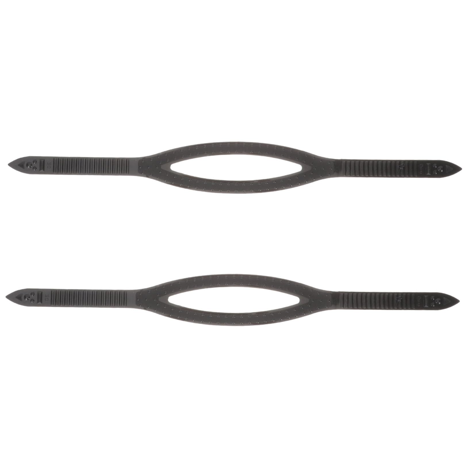DECOMELODY 2Pcs Silicone Goggle Band Replacement Strap Eyewear Headband for Swimming Water Sports Kayaking Rafting Fishing Durable Comfortable Swim Goggle