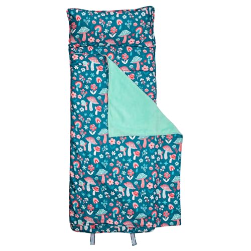 Image of Stephen Joseph, Toddler All Over Print Nap Mat with Soft Blanket and Removable Pillow for Boys & Girls, Kids Sleeping Bag for Elementary, Daycare, Preschool with Carry Handle, Camo
