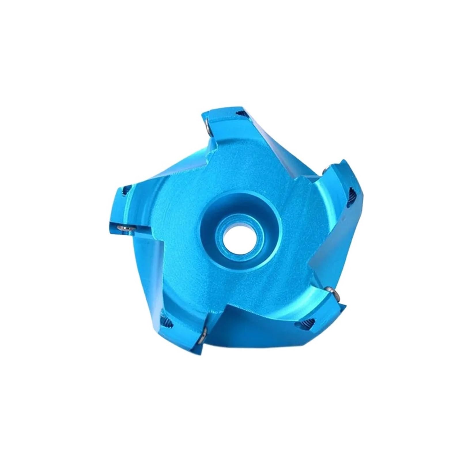 AL-KM12 45° Indexable Face Mill Cutter Head (Insert Not Included), SEHT1204 Compatible, Aluminum Alloy CNC Milling Tool for Aluminum(AL-KM12-100-22-5T)