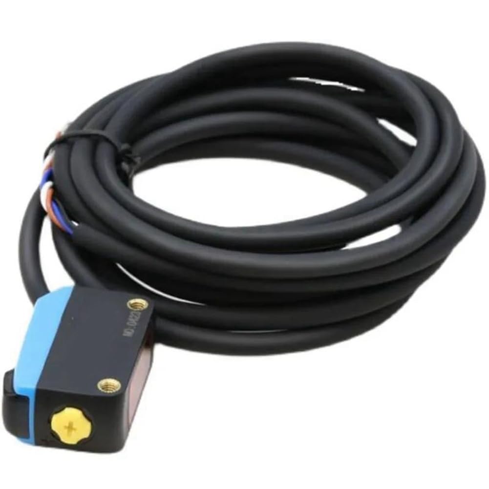 Aundhegrtt As Shown E3z-Ls61 Bgsx-Ls61 Reflection Waterproof Photoelectric Switch Sensor Background Suppression Not Affected By Noise
