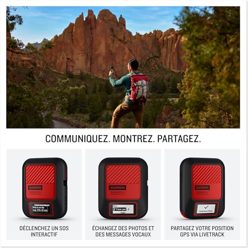 Garmin inReach Messenger Plus GPS randonnée - vue 3