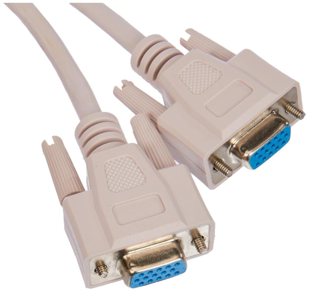 InLine 17307 VGA kabel adaptera Y, wtyczka VGA na 2 x gniazdo VGA