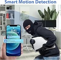 Wireless Home Camera Mini WiFi Security Camera 2K Small Cameras House Indoor Outdoor Cam Tiny Door Pet Cameras Nanny Wireless Camara Smart Motion Detection Surveillance Home Office No Need WIFI Camera — image 7