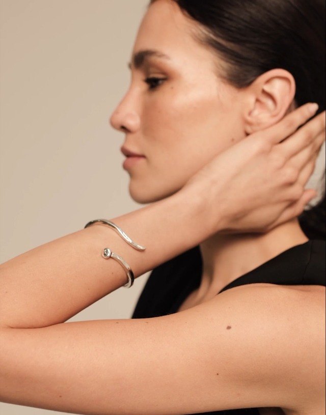 Bracelet Double Maillon Argenté 925 Des Années 50 - Longueur Max 20 Cm - Neuf Avec étiquettes