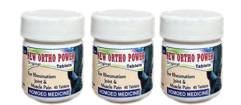Ayurvedic New Ortho Power Tablet Pack of 3 x 40 units-image-26