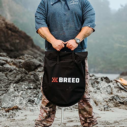 Outpost Grill 19 | Standalone Campfire Grate | Breeo X Series Accessory | Stainless Steel | Durable | Carrying Bag | Camping Cooking Rack | Usa Made #TOP1