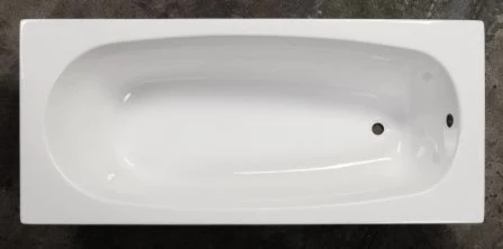 Sanotechnik Vasca da Bagno Linea 150/160/170, 150 x 70 x 43 cm, in Acrilico, ergonomica, Colore Bianco