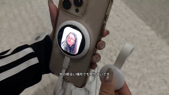 Amazon.co.jp: XPT021 自撮りモニター iPhone専用 自撮り モニター