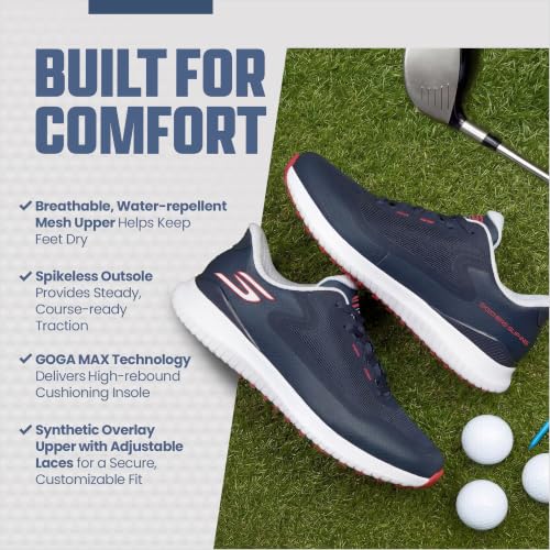 Image of Skechers Golf Men's Flite Spikeless Golf Shoes