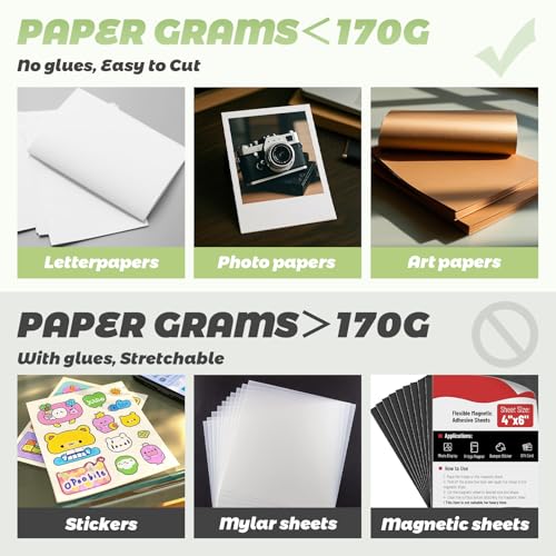 2" Square Button Paper Cutter 60x60mm Square Paper Punch Square Fridge Magnets Badge Maker Square Punch for Button Making Scrapbooking Paper Crafting (Cut 55x55mm) by Saladulce - Image 6