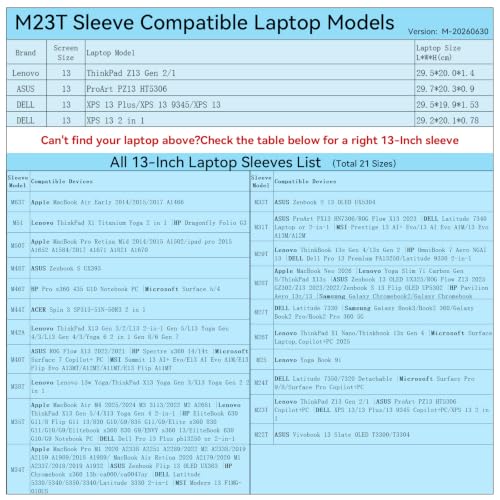 Image of Smatree M23TW Hard Protective 13 inch Laptop Case for Lenovo /DELL /ASUS | Compatible for Lenovo ThinkPad Z13 Gen 2 /1, for DELL XPS 13 /13 9345 /13 Plus, for ASUS ProArt PZ13 HT5306, White(X8017TW)
