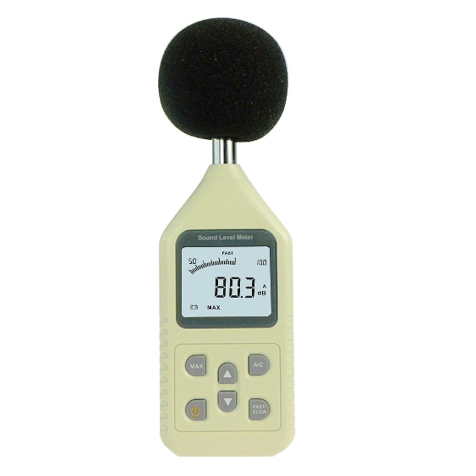 Misuratore di Decibel, misuratore di Livello sonoro LCD, misuratore di frequenza del Rumore Digitale in Decibel, precisione: analizzatore di Uscita 1,5 Db