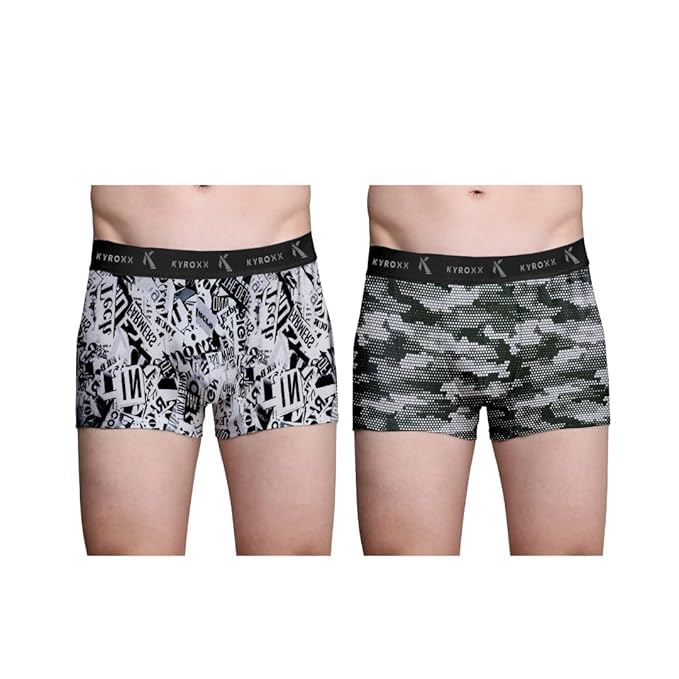 kyroxx Men's Underwear Anti Bacterial Airsoft Trunk | Men's Regular Fit Underwear | Imported Nylon Fabric-picture-21