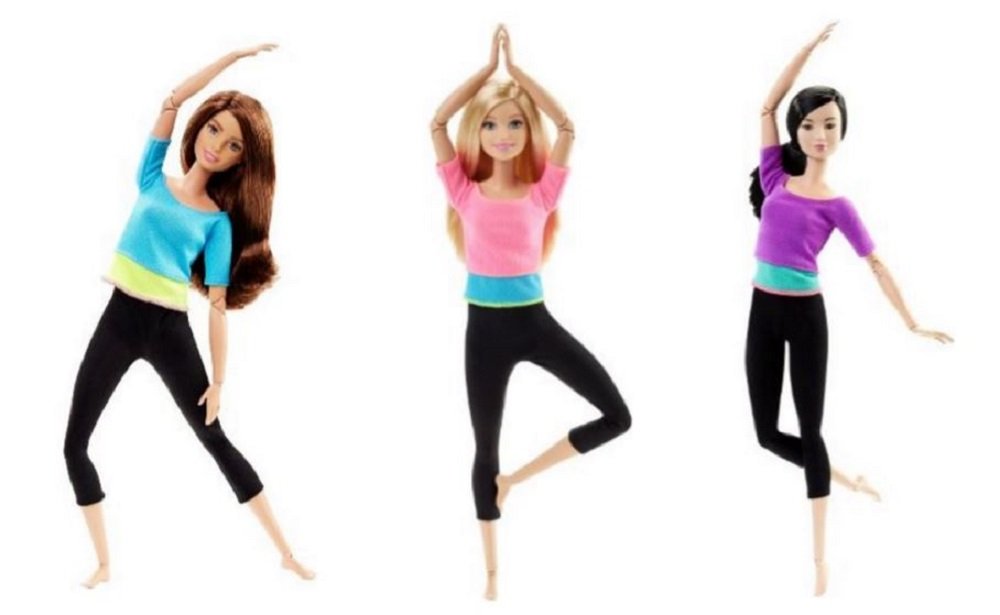 Buy Made To Move Barbie Doll, Bundle of 3: (1) Made to Move Barbie, Pink Top + (1) Made to Move