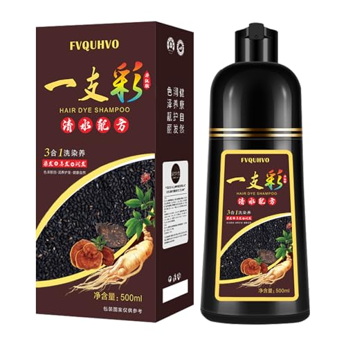 Yocisku Wine Red Hair Dye Shampoo 3 in 1