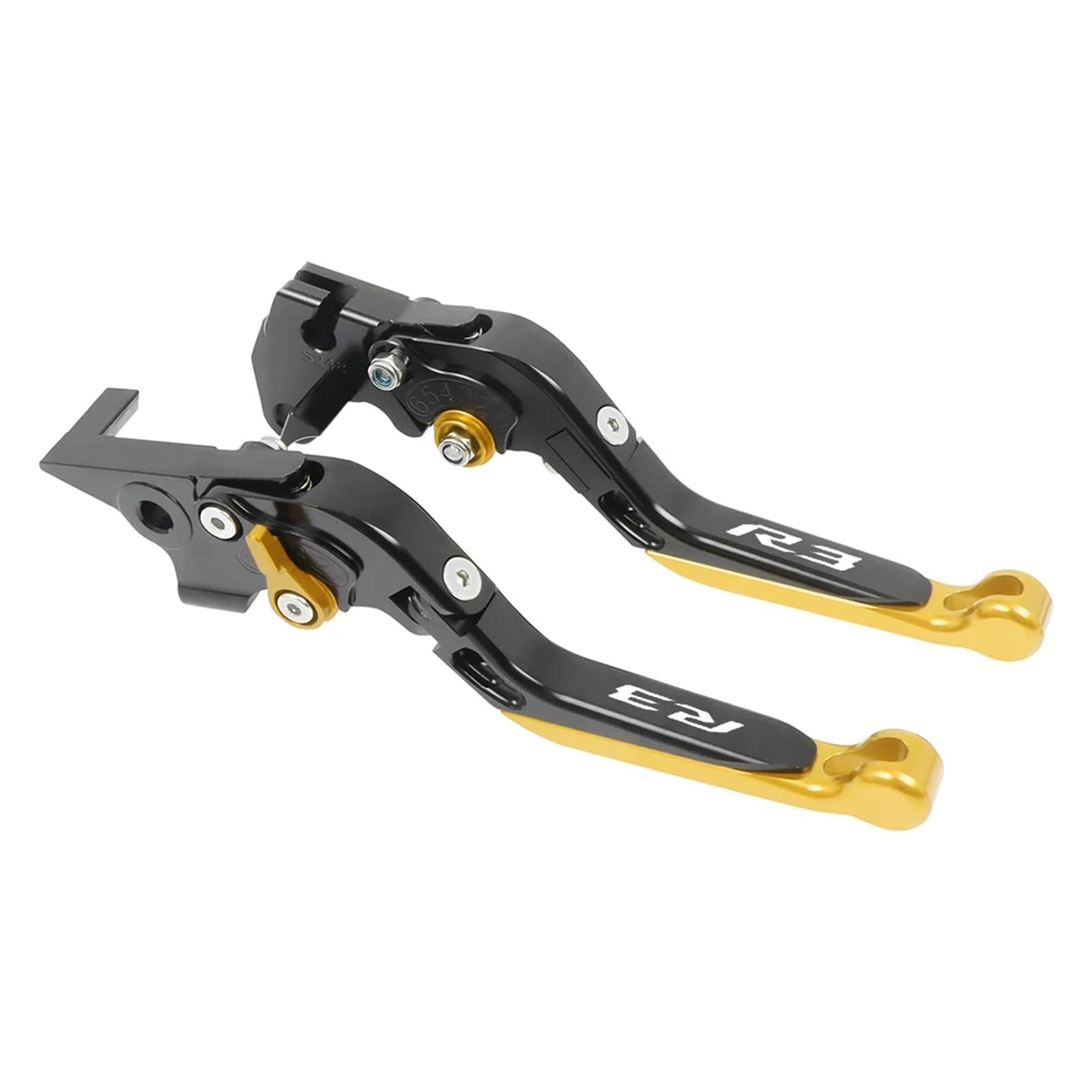 Moto Palanca Embrague Manija Accesorios De Motocicleta Palancas Embrague Freno Plegables Empuñaduras Manillar para Ya&maha YZF R3 YZFR3 2015-2020 Palanca Mango YZF-R3