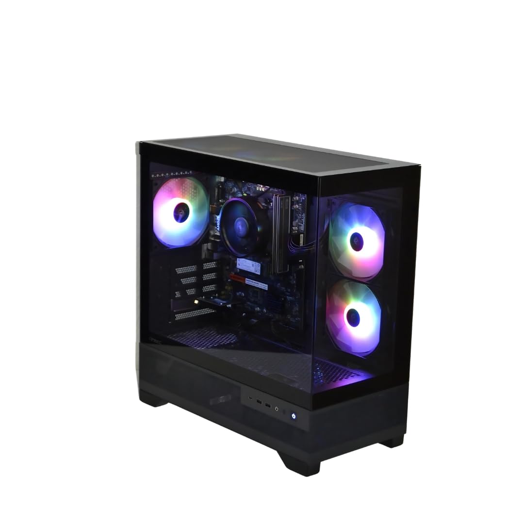 TrendingPC PC Gaming AMD Ryzen 5 5600g 6X 4,40Ghz • Tarjeta gráfica AMD Radeon Vega 7 Graphics • Windows 11 Pro • 16Gb RAM DDR4 RGB • 512Gb m.2 SSD • WiFi 6 & Bluetooth 5.2 • USB 3.0 • pc Gamer