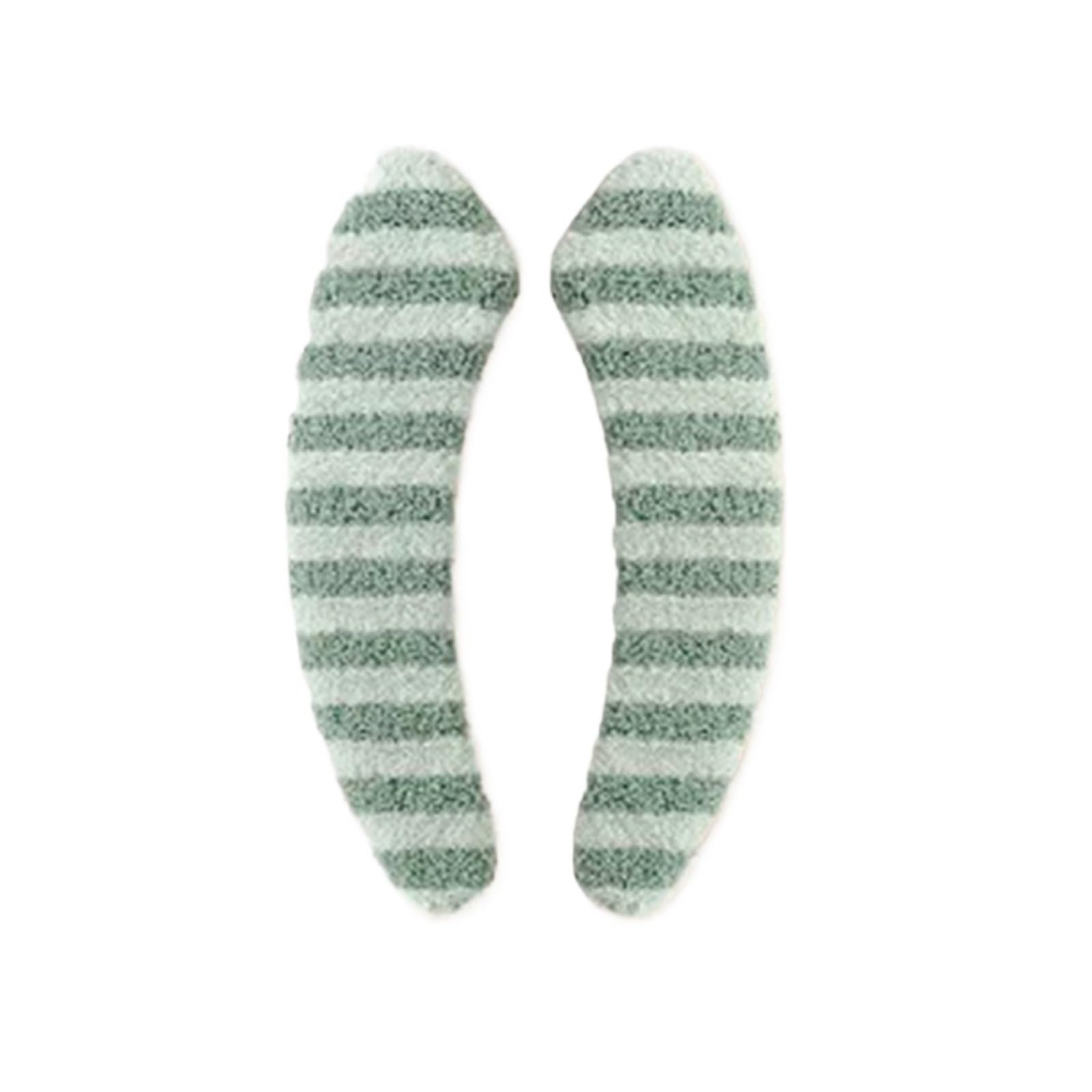 PADGCNOR Soft Toilet Seat Cushion 2Pair Toilet Seat Cushion Cover Washable Thickened Mat Winter Soft Warmer Bathroom Accessories(Green)