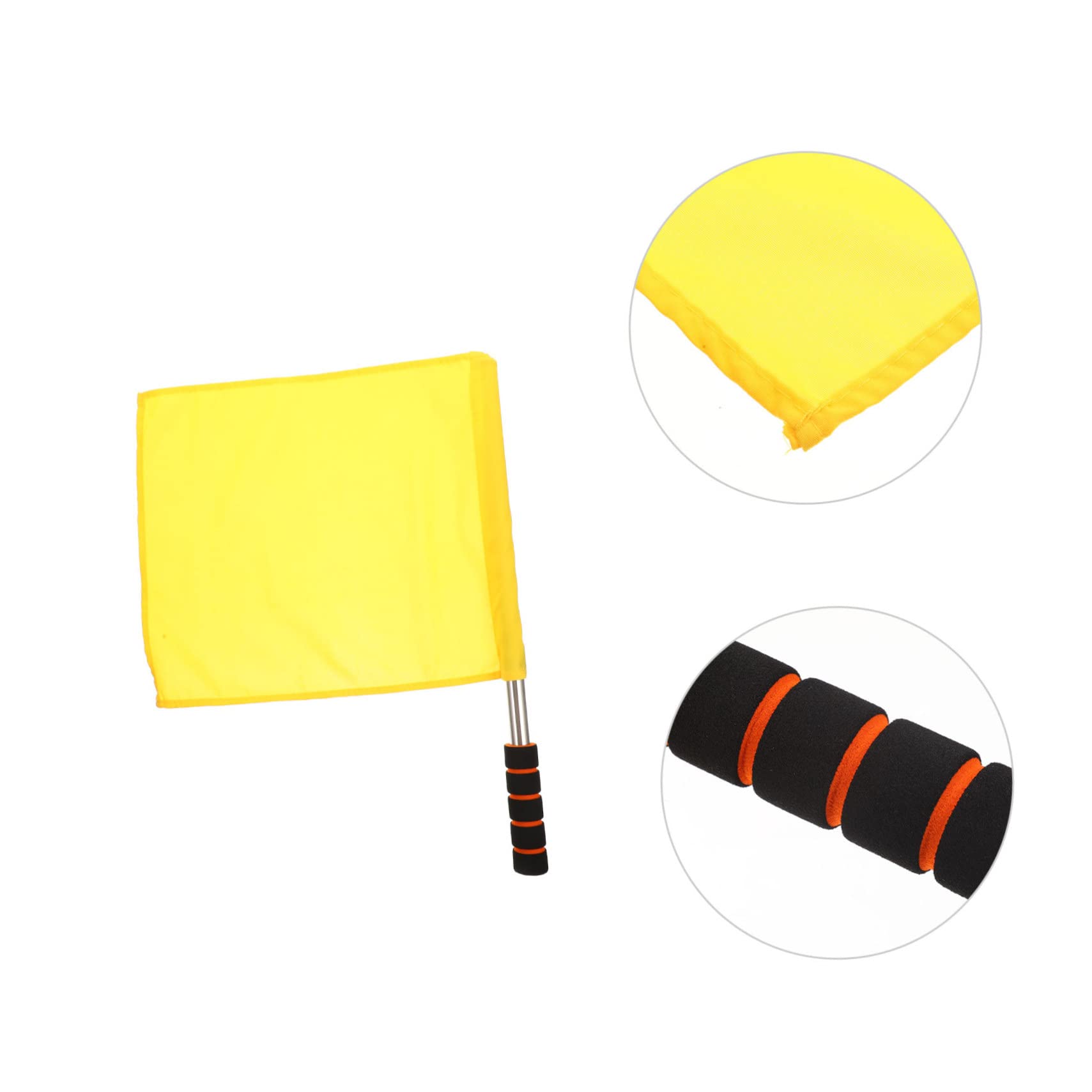 NAMOARLY Flag Traffic Signal Soccer Referee Warning Signal Flag Sports Training Flag