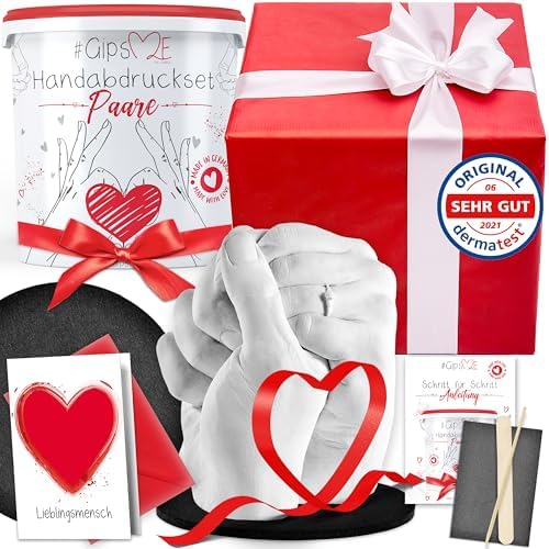 GipsME Geschenkset 3D Handabdruck Set ...