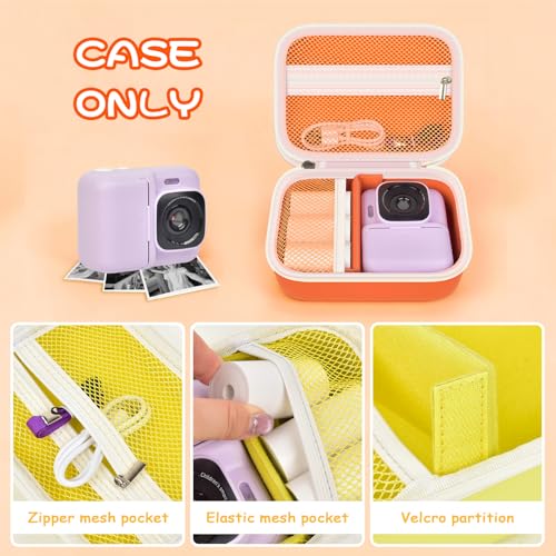 Funda rígida para cámara instantánea PAIYULE color naranja miniatura 3