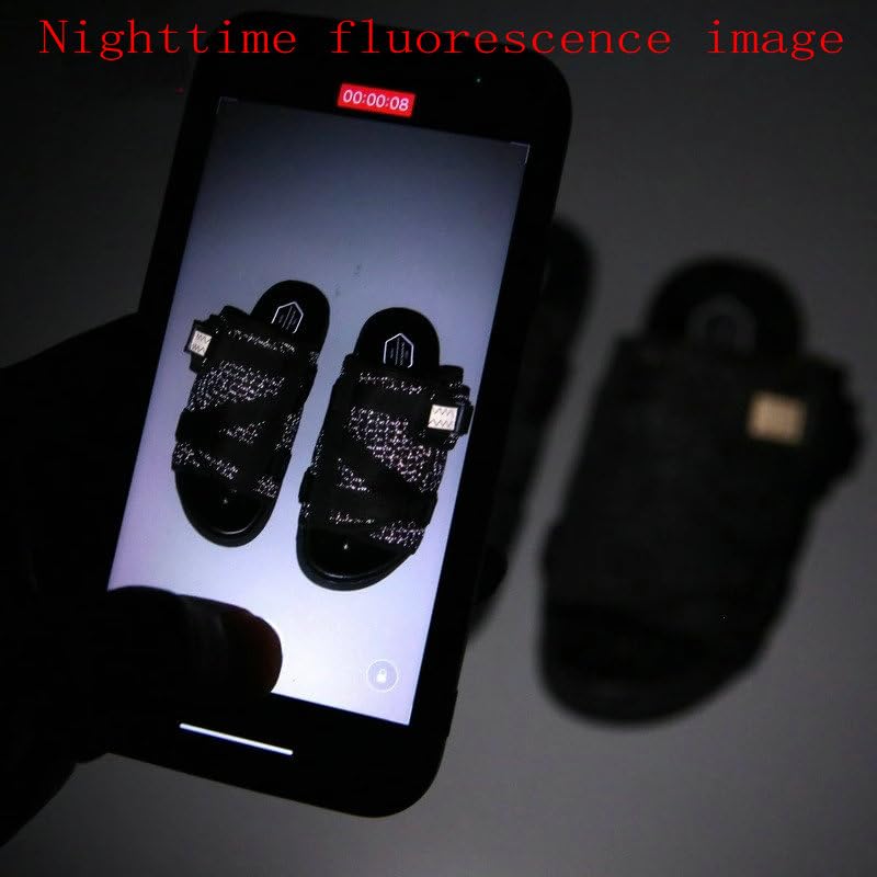 SywzX&xfybz Fashion Women Fluorescent Canvas slippers Comfortable leather insoles Women Casual Beach sandals Women shoes3