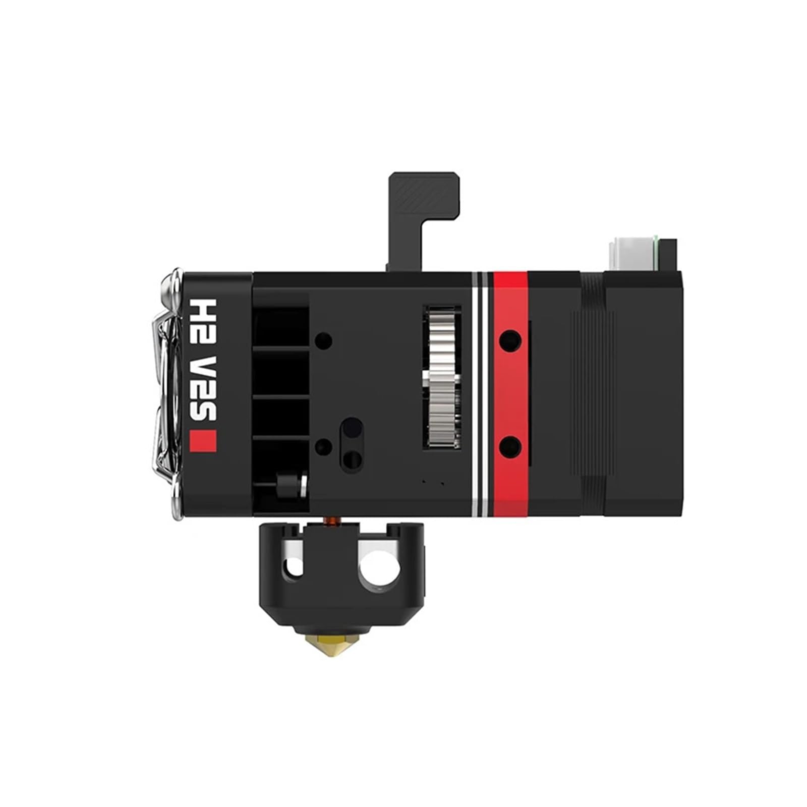 H2 V2S Extruder Dual Drive Gear Extrusion Direct Hotend Kit 24V PTFE VS MK8 Extruder For BX Ender3 V2 PRO 3D Printer Parts(H2 V2S)