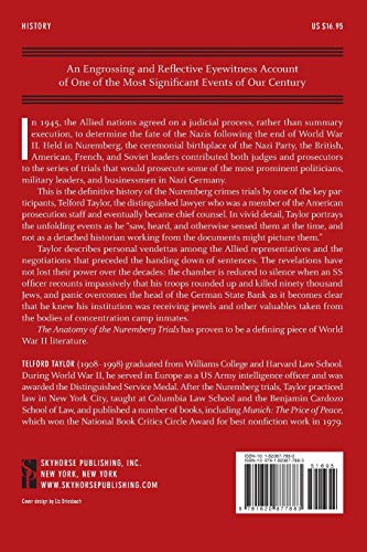 The Anatomy of the Nuremberg Trials: A Personal Memoir
