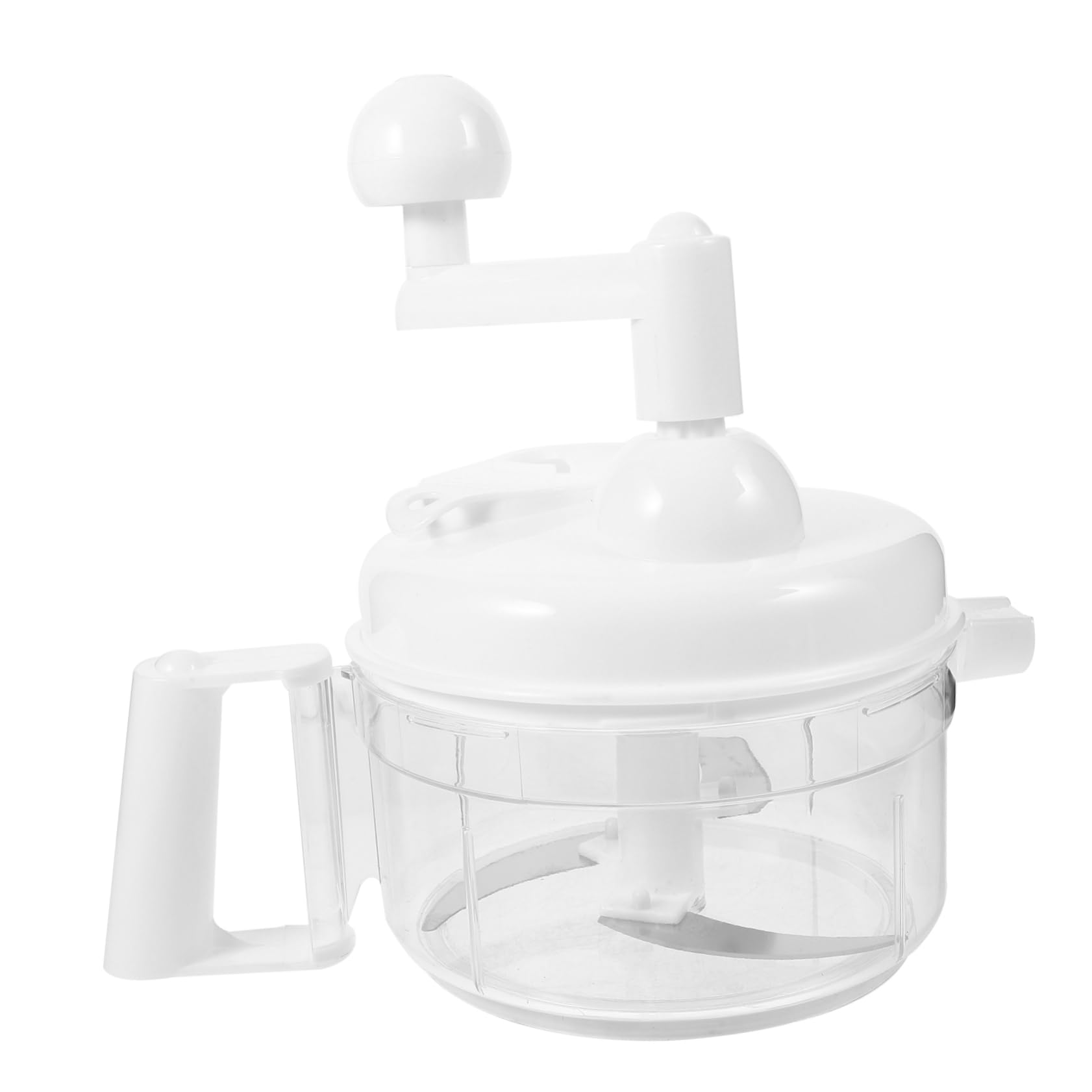 HOLIDYOYO Manual Three Blades Hand-powered Vegetable Slicer Mincer for Easy Chopping of Meat Fruits and Vegetables Random Color