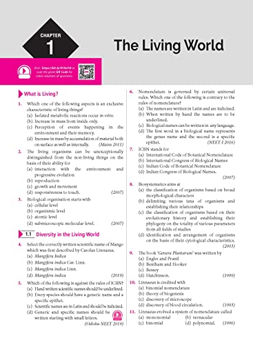 Image of MTG 36 Years NEET Previous Year Solved Question Papers with NEET PYQ Chapterwise Topicwise Solutions - Biology For NEET Exam 2024 | Get Free access of Smart Book