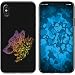 Produktbild PhoneNatic Case kompatibel mit Apple iPhone X/XS Silikon-Hülle Floral Wolf M3-3