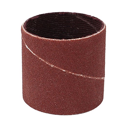 Aexit 25.4mm Diameter Abrasives 240 Grit Sanding Drums Abrasive Spiral Band Sleeves Rolls Model:54as470qo553