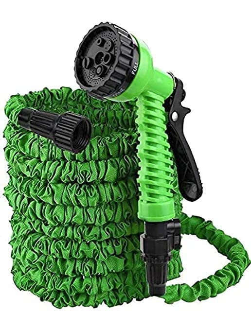 Vexpex Mart-Garden Hose Pipe Nozzle with Spray Gun, 50FT(15Meter) Flexible and Expanding Garden Plants Watering Pipe for Car Washing (B0BMDN99JH) Amazon Price History, Amazon Price Tracker