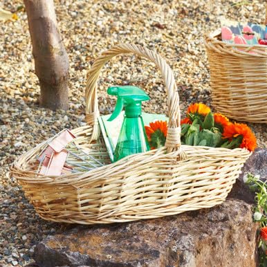 Garden Winds Wicker Willow Basket
