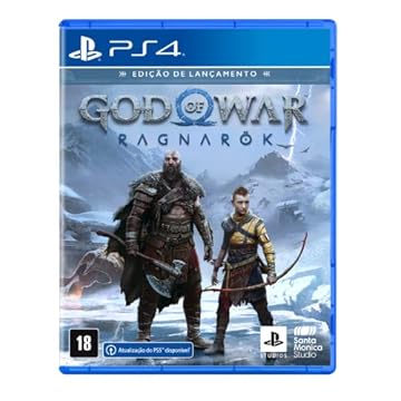 God of War Ragnarök - Edição de Lançamento - PlayStation 4