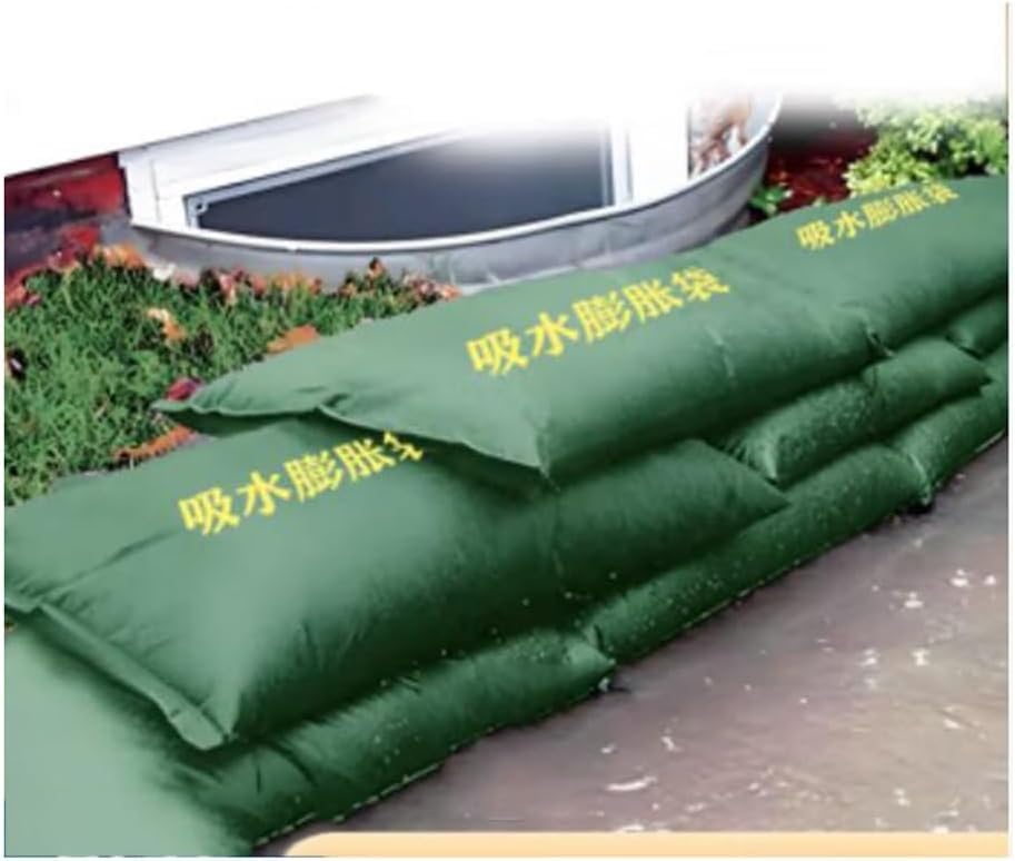 Barrages modulaires de protection pour sécuriser le garage et la maison de la pluie | 10 u