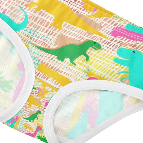 Colorful Cute Dinosaur Toddler Girls's Underwear 2T 202c12024