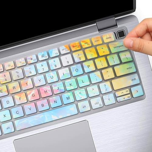 Image of Keyboard Cover Skin for Dell Latitude 7650 7640 7520 9510 9520 9420 9430 14 inch 15.6 inch 16 inch, Latitude 14 inch 7450 7440 7430 7420 7410, Latitude 3440 5440 5430 5431 5420 14 inch Keyboard Protective Cover