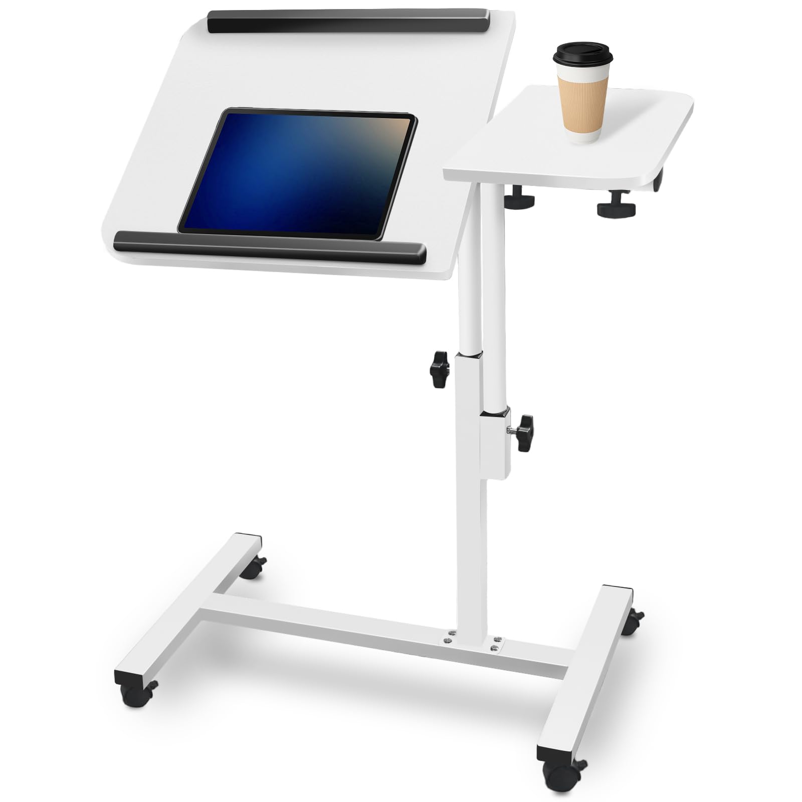 Amazon.com: JD Concept Tilt-Swivel Dual White Desktop Bed Side